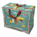 World Map Jumbo Storage Bag