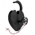 Sweetheart Padlock Black