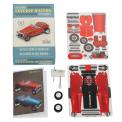 Make Your Own Wind Up Vintage Red Racing Car