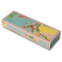 World Map Magnetic Pencil Case