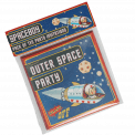 Set Of 10 Spaceboy Party Invites