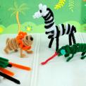 Wild Animal Pipe Cleaner Set