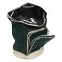 Green Tartan Duffle Bag