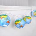 World Map Lights With British Standard 3 Pin Plug