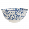 Large Japanese Bowl Blue Daisy