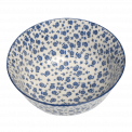 Large Japanese Bowl Blue Daisy