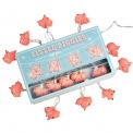 Little Piggies Party Lights With British Standard 3 Pin Plug