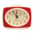 Retro Tv Style Red Alarm Clock