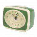 Retro Tv Style Green Alarm Clock