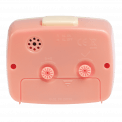 Retro Tv Style Pink Alarm Clock