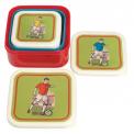 Set Of 3 Football Snack Boxes