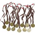 Set Of 12 Sports Day Winner'S Medals
