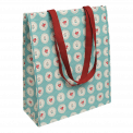 Blue Vintage Doily Design Shopping Bag