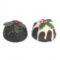 Set Of 2 Christmas Pudding Lip Balms
