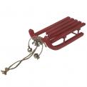 Red Santa'S Sledge Christmas Decoration