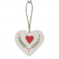 Laurel Heart Hanging Decoration