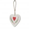 Laurel Heart Hanging Decoration