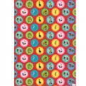5 Sheets Of Circus Fun Wrapping Paper