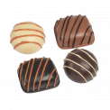Set Of 4 Chocolate Fridge Magnets