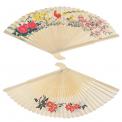 Ivory Chinese Bamboo Folding Fan