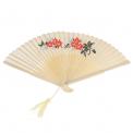 Ivory Chinese Bamboo Folding Fan