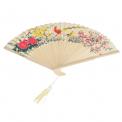 Ivory Chinese Bamboo Folding Fan