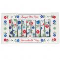 Set Of 12 Forget Me Not Clothes Pegs