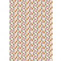 Multicolour Geometric Wrapping Paper (5 Sheets)