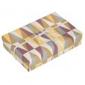 5 Sheets Of Metro Geometric Wrapping Paper