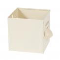 Vintage Cream Metal Storage Drawer