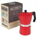 Classic Espresso Coffee Pot Red