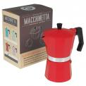 Classic Espresso Coffee Pot Red