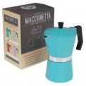 Classic Espresso Coffee Pot Turquoise