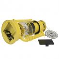 Yellow L.e.d Battery Powered Hurricane Lamp