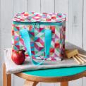 Multicolour Geometric Design Lunch Bag