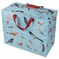 Garden Birds Design Jumbo Storage Bag