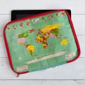 World Map Tablet Case