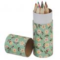 Set Of 12 Colouring Pencils Daisy Design