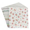 Pack Of 20 La Petite Rose Cocktail Napkins