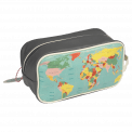 World Map Washbag