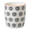 Japanese Mug Black Flowers