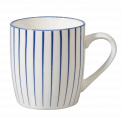 Japanese Mug Cobalt Sunburst