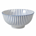 Japanese Blossom Bowl Cobalt Sunburst