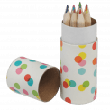 Set Of 12 Colouring Pencils Confetti Design