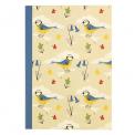 Blue Tits Design A5 Notebook