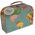 World Map Cases (set Of 3)