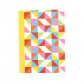 Multicolour Geometric A6 Notebook