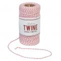 Pink And White Bakers Twine