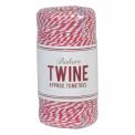 Cerise And White Bakers Twine