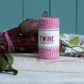 Cerise And White Bakers Twine